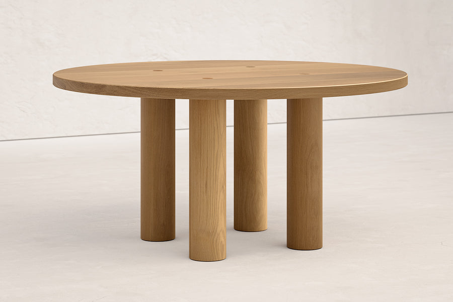 COLUMN DINING TABLE Central Leg / Round