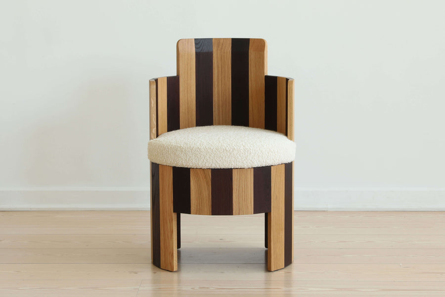 Striped Cooperage Chair_In Stock