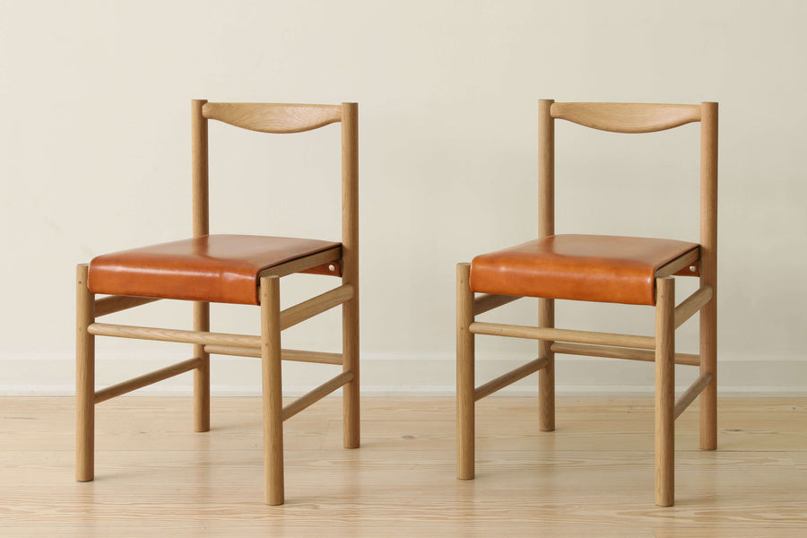Oak Range Chair Upholstered_In Stock