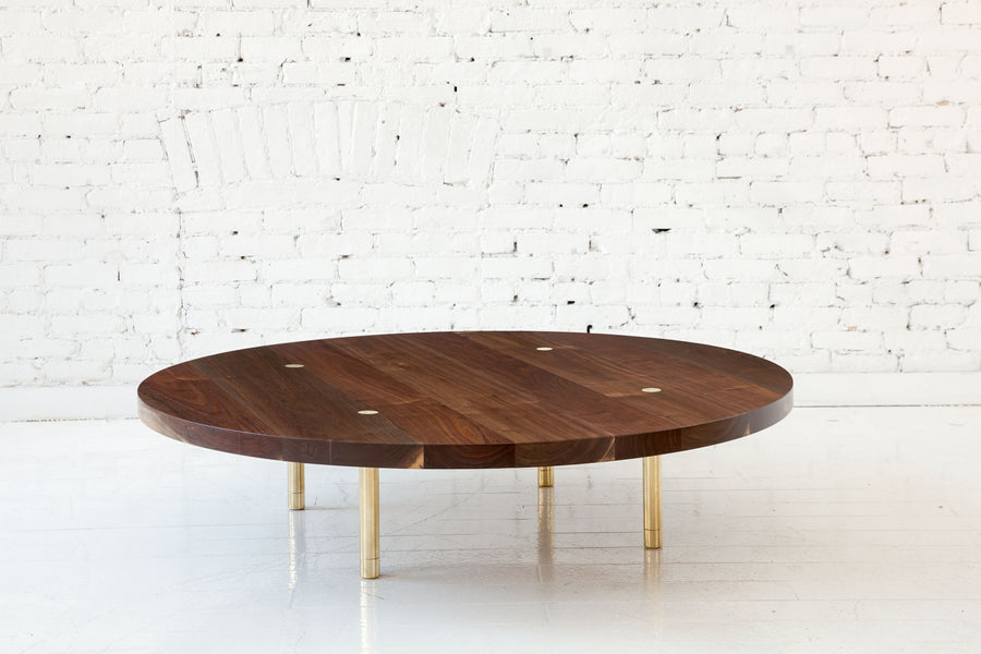 STRATA COFFEE TABLE Wood / Round